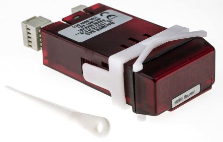 Baumer PA200, цифровой щитовой многофункциональный измеритель со светодиодным индикатором для напряжения, тока, 22,5 мм x 45 мм