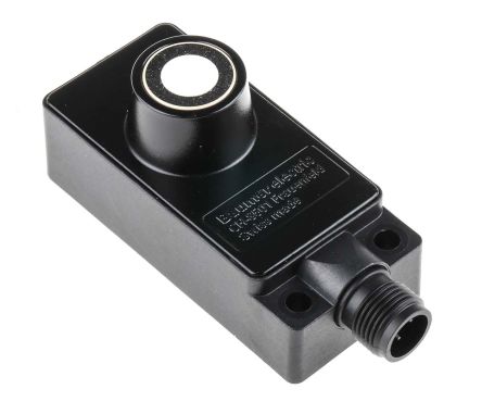 Baumer UNDK 30P1712/S14, блочный ультразвуковой датчик приближения UNDK 30P1712/S14, M12 x 1, 400 мм, 200 мА, PNP, 30 В пост. тока