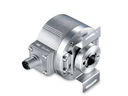 Baumer EIL580P-BT14.5FF.01024.B, инкрементальный энкодер, 65536 имп/об, сигнал TTL/HTL, сквозной полый вал