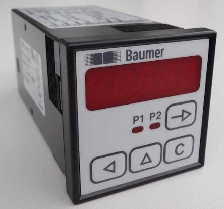 Baumer NE216, счётчик, 5-разрядный светодиодный дисплей, 10 кГц 30 В пост. тока