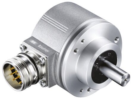 Baumer EIL580P, оптический инкрементальный энкодер серии, 30 В пост. тока, 65536 имп/об, сигнал TTL/HTL, сплошной вал, вал 10 мм