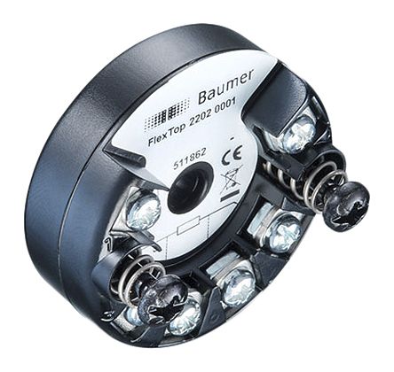 Baumer FlexTop 2202, преобразователь температуры, вход PT100, 35 В, 85 °C, -40 °C