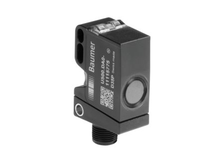 Baumer U500.RA0.2-GP1J.72F, прямоугольный датчик приближения, M12, 1000 мм, 30 В пост. тока