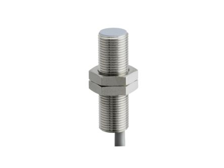 Baumer IFRM 12N1702/L, индуктивный датчик приближения в резьбовом цилиндрическом корпусе, M8 NPN 30 В, 4 мм, 36 В пост. тока, 200 мА