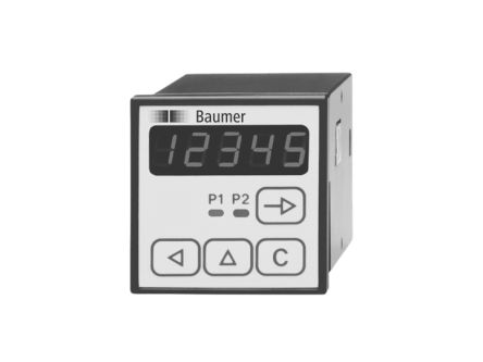 Baumer NE216, TCP, Modbus, счётчик, 5-разрядный светодиодный дисплей, 10 кГц, 30 В пост. тока