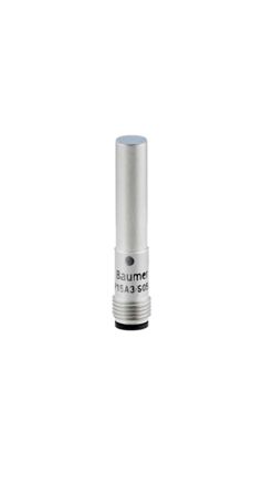 Baumer IWRM 04U9701/S05, индуктивный датчик приближения в резьбовом цилиндрическом корпусе, M5, 0/10 В, IWRM, 30 В, 1 мм, 30 В пост. тока, 15 мА