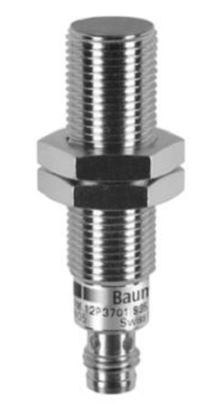 Baumer IFRM 12P1701/S35L, индуктивный датчик приближения в резьбовом цилиндрическом корпусе, M8, PNP, IFRM 12P1701/S35L, 30 В, 4 мм, 30 В пост. тока, 200 мА