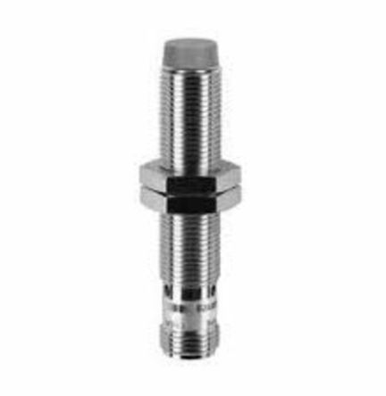 Baumer IR12.P10S-N60.PO1Z.7BO, индуктивный датчик приближения с резьбовым цилиндрическим корпусом, M12, PNP, 36 В, 10 мм, 36 В пост. тока, 100 мА