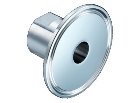Baumer, серия ZPH3, переходной адаптер Tri-Clamp 2 универсальный для использования с датчиком уровня, стандарты EHEDG, 3-A, FDA